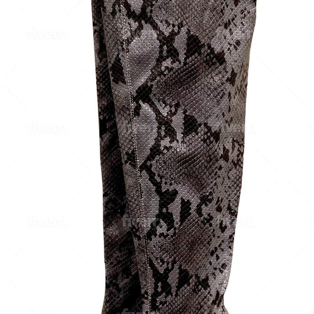 Pythonette Over The Thigh Boot - image 4